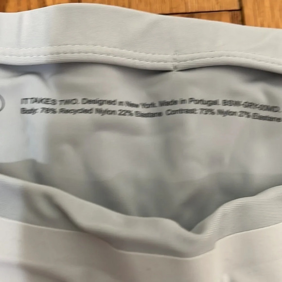 ADAY It takes two bikini bottom Grey M NWT - Picture 5 of 8